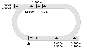 佐賀競馬場コース