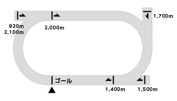 名古屋競馬場コース